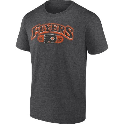 NHL Philadelphia Flyers Men's Short Sleeve Bi-Blend T-Shirt - XL