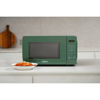 Galanz 0.7 cu ft Microwave Olive Green (LOCAL PICKUP ONLY)
