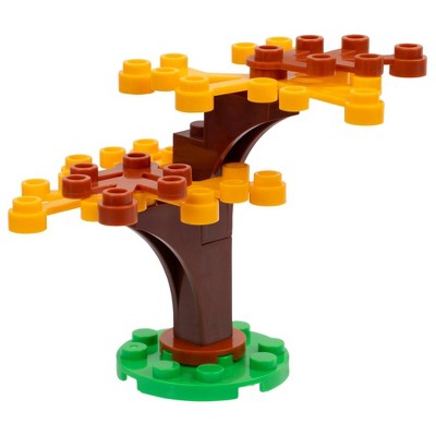 BLDR Forest Pack Accessory Set: Creative Thinking Toy Building Components, ABS Material, 84 Pieces