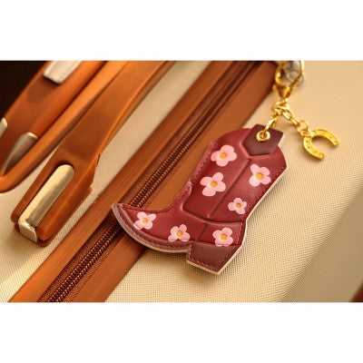 Vivitar Airtag Keychain - Cowboy Boot
