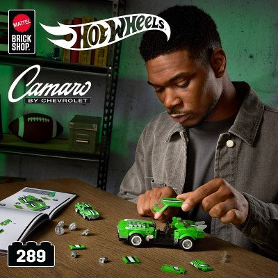 Mattel Brick Shop Hot Wheels Custom 68 Camaro Building Kit - 289pc