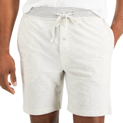 Hanes Premium Men's 9" French Terry Pajama Shorts 2pk - Green XL