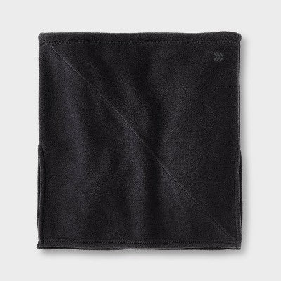 Men's Fleece Split Gaiter Beanie - All In Motion Black