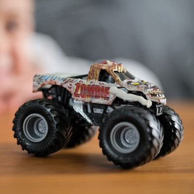 Monster Jam Zombie Die Cast Monster Truck with Trading Card