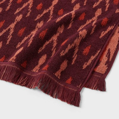 6pc Bath Towel Set Plum - Threshold