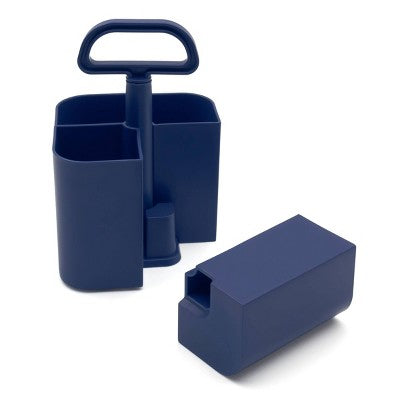 Removable Compartment Caddy Blue - Bullseye's Playground