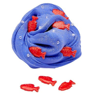 Cra-Z-Slimy Dome Topper 1 Sweet Fish: Slimes & Putties Set, 3.5 Net Weight, 4 Pieces, Creativity Focus