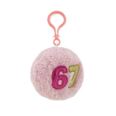 Linzy 67 Plush Bag Clip