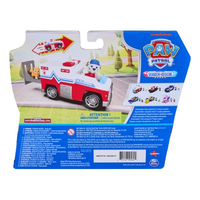 PAW Patrol VHC Themed Vehicle Search and Rescue Marshall SLD GML Toy Vehicle