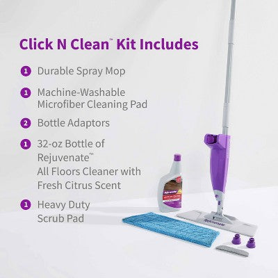 Rejuvenate Click n Clean Multi-Surface Floor Spray Mop System (LOCAL PICKUP ONLY)