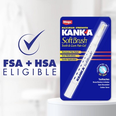 Kanka SoftBrush Tooth and Gum Pain Gel - 0.07 fl oz