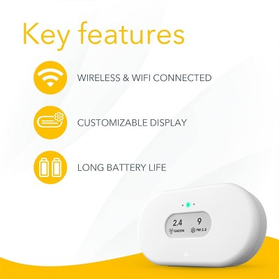 Airthings View Plus Radon and Indoor Air Quality Monitor