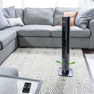 Holmes 37" Whisper Force Tower Oscillating Fan with Clean Breeze (LOCAL PICKUP ONLY)