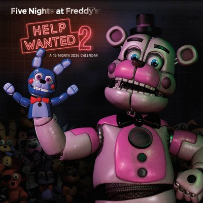 DateWorks 12"x12" 2026 Five Nights at Freddy's Wall Calendar