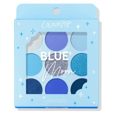 ColourPop 9-Pan Eyeshadow Palette - Blue Moon - 0.3oz