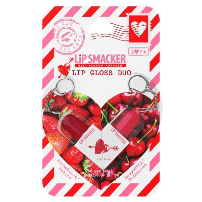 Lip Smackers Lip Gloss Duo - Cherry & Strawberry - 0.09 fl oz/2pc