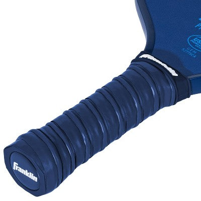 Franklin Sports 2 Player Poly Paddle with Ball Set - Blue/Light Blue: Fiberglass Pickleball Equipment