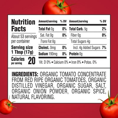 Heinz Organic Tomato Ketchup - 32oz