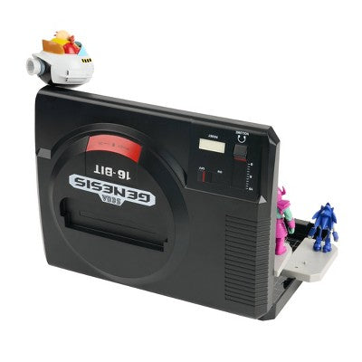 Sega Genesis Display Console - Supervillain Boss Bundle + Sonic 1