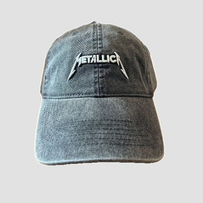 Men's Metallica Baseball Hat - Heathered Black