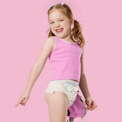 Girls' Disposable Training Pants - 4T-5T - 70ct - up&up