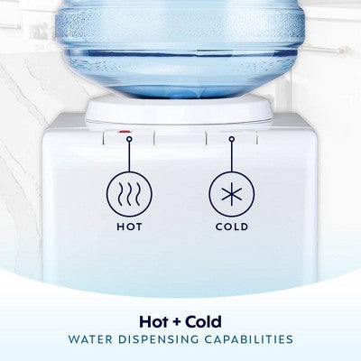 Primo Water Dispenser: Freestanding Electric, Hot & Cold, 135.26 Volume, Energy Star Certified, 1-Year Warranty (LOCAL PICKUP ONLY)