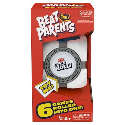 Spin Master Games Beat the Parents Let's Roll! 6-in-1 Electronic Game Cube
