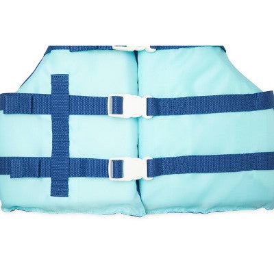 Speedo Junior OPP Kids' Life Jacket Vest - Blue: Youth Swimming Safety Jacket, 55-88 Pounds