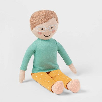Decorative Kids' Pillow Pal Green - Pillowfort: Novelty Plush Throw Pillow, Recycled Polyester, OEKO-TEX Certified
