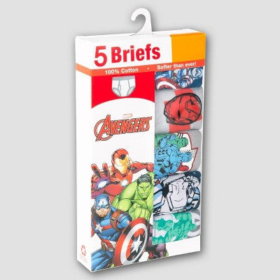 Boys' Avengers 5pk Briefs - 6