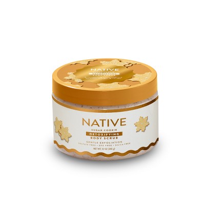 Native Limited Edition Holiday Body Wash Scrub - Sugar Cookie - 12oz