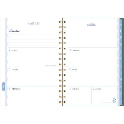 Cherrywood Lane for Cambridge 5.5"x8.5" 2026-2027 Small Weekly/Monthly Floral