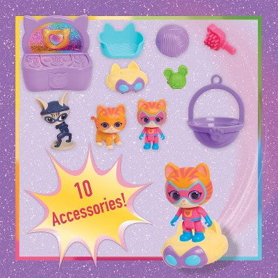Disney Junior SuperKitties Purr N Play Playset