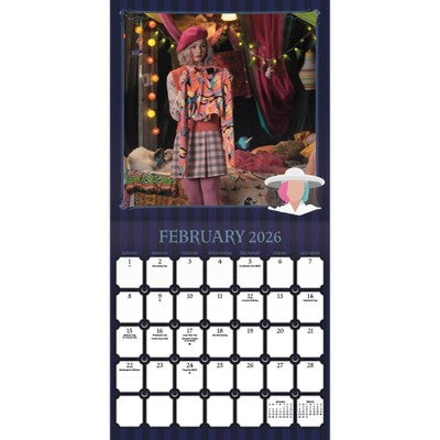 DateWorks 12"x12" 2026 Wednesday Wall Calendar