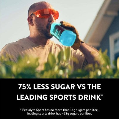 Pedialyte Sport Electrolyte Solution Hydration Drink - Berry Freeze - 33.8 fl oz