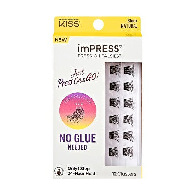 KISS Products imPRESS Press-On False Eyelashes - Single 04 - 12ct