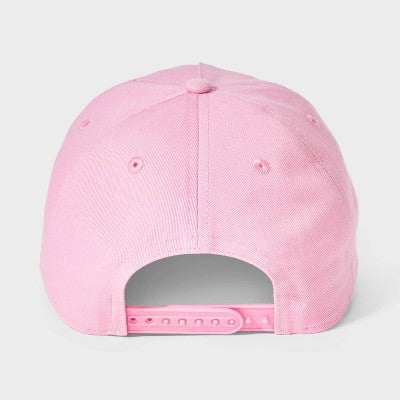 Girls' 'Literally Just a Girl' Baseball Hat - Pink