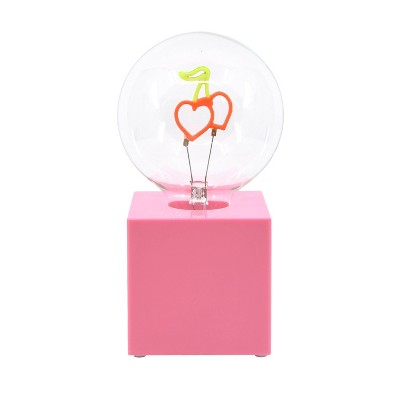 New View Cherry Filament Light Bulb Light Pink