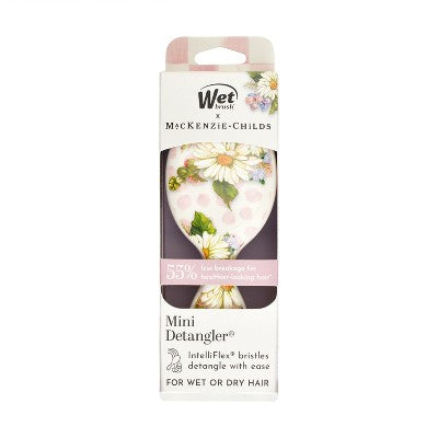 Wet Brush x MacKenzie Childs Mini Detangler Hair Brush - Wildflower Dot