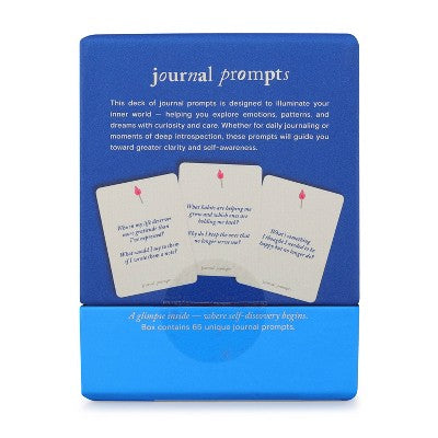 Line Modern 65ct Journal Prompt Cards