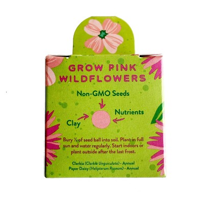 Modern Sprout Flower Bomb Pink Perfection