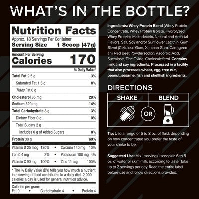 Six Star 100% Whey Protein Plus Kelloggs - Froot Loops: Gluten-Free Muscle Growth Powder