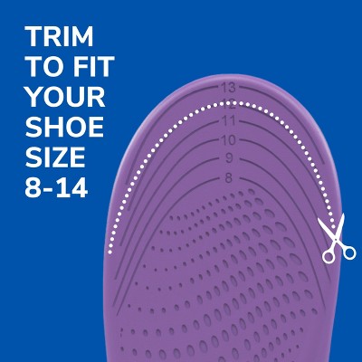 Dr. Scholl's Men's Walk Longer Insoles - Size (8-14) - 1 Pair
