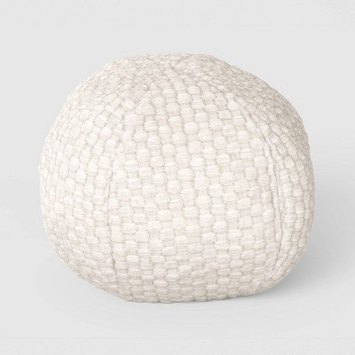 11"x11" Spherical Accent Pillow Ivory - Threshold