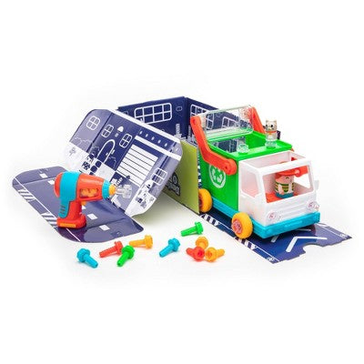 Educational Insights Design & Drill Bolt Buddies Recycling Truck: Science Kit for Preschool to 3rd Grade Students