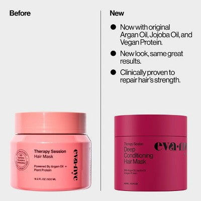 Eva NYC Therapy Session Deep Conditioning Hair Mask - 13.5 fl oz