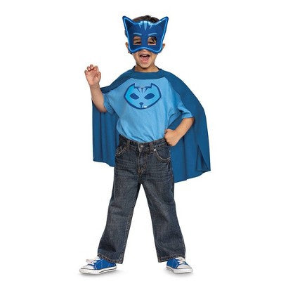 Toddler PJ Masks Halloween Light Up Kit Catboy Up to Size 6