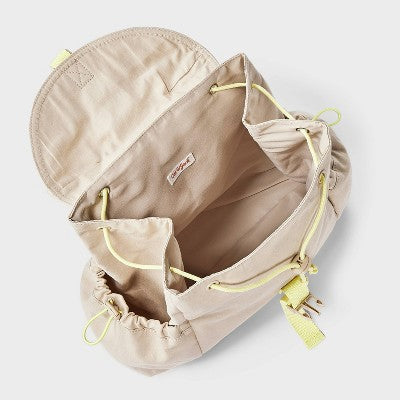 Kids' Canvas Drawstring Backpack - Cat & Jack Tan