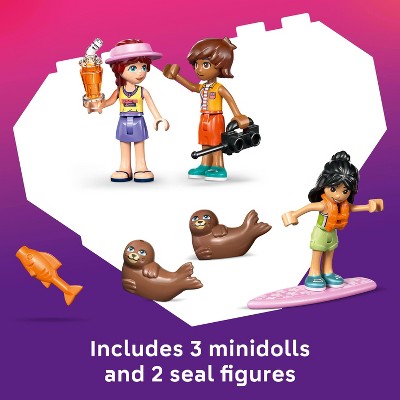 LEGO Friends Beach House with Seals Kids Toy 42699