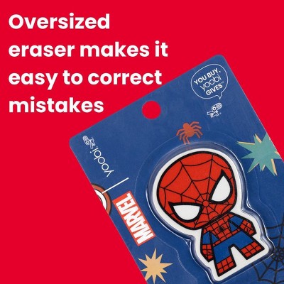 Yoobi Marvel Eraser Giant Spider-Man Go Go